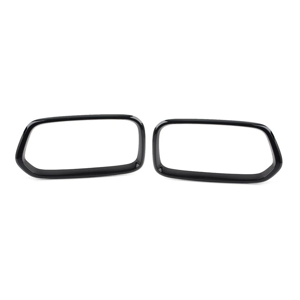 Front Bumper Grille Frame Cover Trim for BMW X2 F39 (2018–2021) Gloss Black Pair