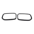 Front Bumper Grille Frame Cover Trim for BMW X2 F39 (2018–2021) Gloss Black Pair