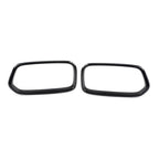 Front Bumper Grille Frame Cover Trim for BMW X2 F39 (2018–2021) Gloss Black Pair