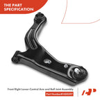 Set of 4 Front Lower Control Arms & Ball Joints for Ford Escape (2001–2012)