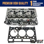 D1703 Complete Cylinder Head with Head Gasket for Bobcat 238 325 328 (N/A)