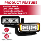 LED Headlight Assembly for Peterbilt 359 379 389 (1981-2021)