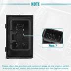Set of 1 Power Window Switch for Kia (No. 935803W000WK)