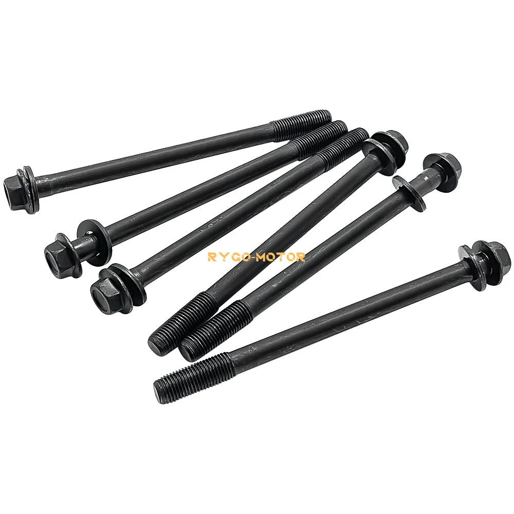 6X Cylinder Head Bolts Studs for Polaris Ranger 570 900 1000 Crew (2013–2022)