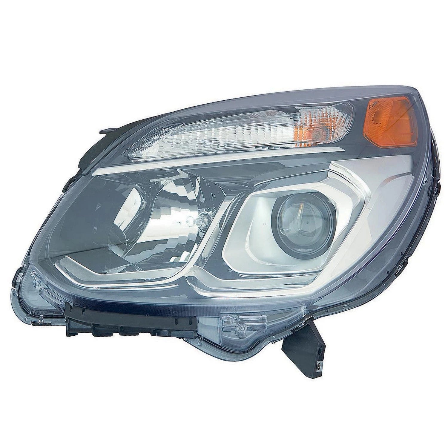 Halogen Headlight Assembly Driver Side Replacement for Chevy Equinox (2016–2017)