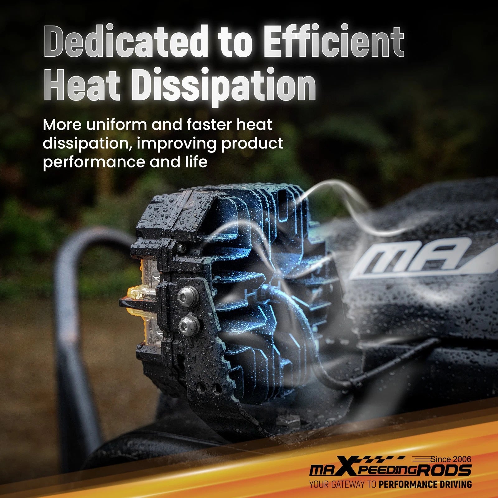 2X Aluminum LED Light Pods for Off Road Driving