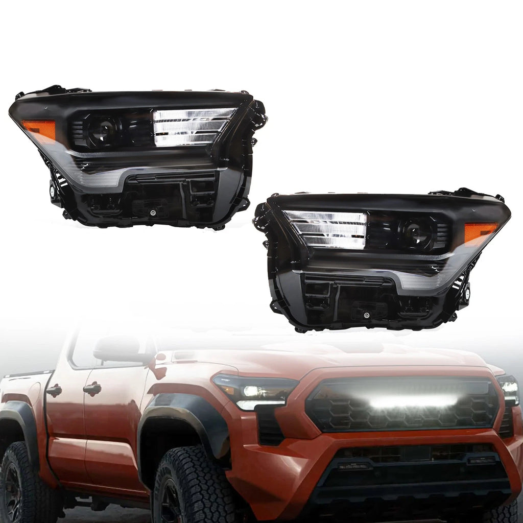 2X LED Headlight Assembly for Toyota Tacoma (2024–2025)