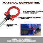 Front Bumper Tow Hook for Honda Fit/Insight/CR-Z (2011-2014)