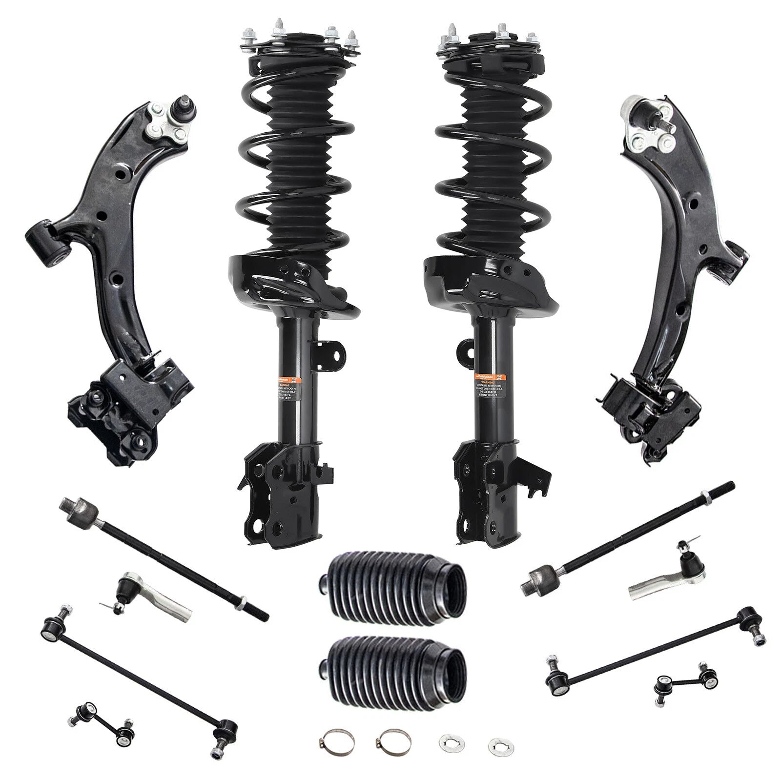 Front Struts Control Arms Sway Bars Kit for Honda CR-V (2007–2011)