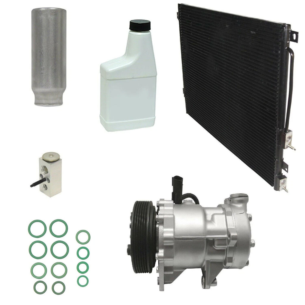 AC Compressor Kit with Condenser for Mitsubishi Pajero (2007–2024)