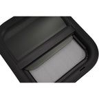 2 Pack Black Replacement Windows for RV Teardrop Style (14" W x 16" H)