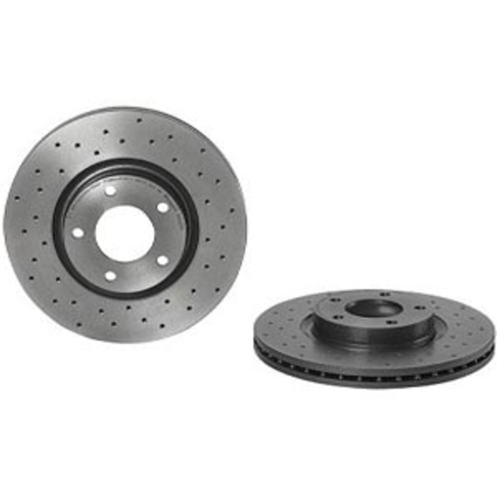 Set of 2 Brembo Brake Discs for BMW 5 Series (2003–2010)