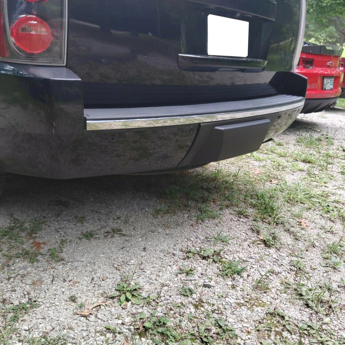 Rear Bumper Hitch Cover for Cadillac Escalade ESV, Chevrolet Suburban (2007–2014)