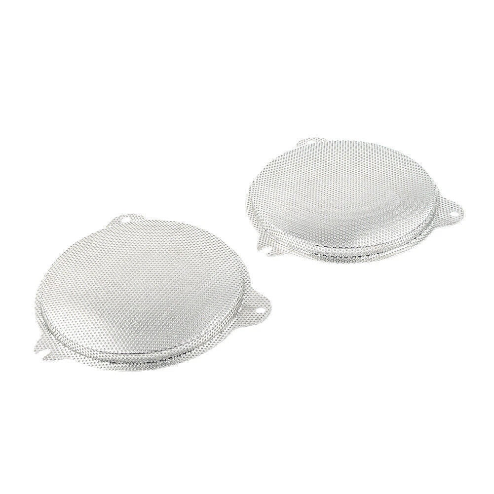 Front Speaker Mesh Grills Covers for Harley Electra Glide, Street Glide, Road King (2000–2023)