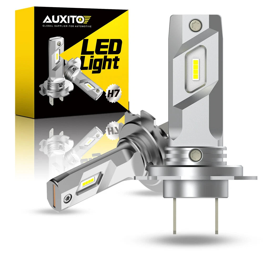 AUXITO H7 LED Headlight Bulbs Kit for Combo High Low Beam (6000K)