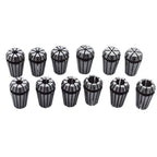 Set of 12 Spring Collets for CNC Milling Lathe Tool Engraving