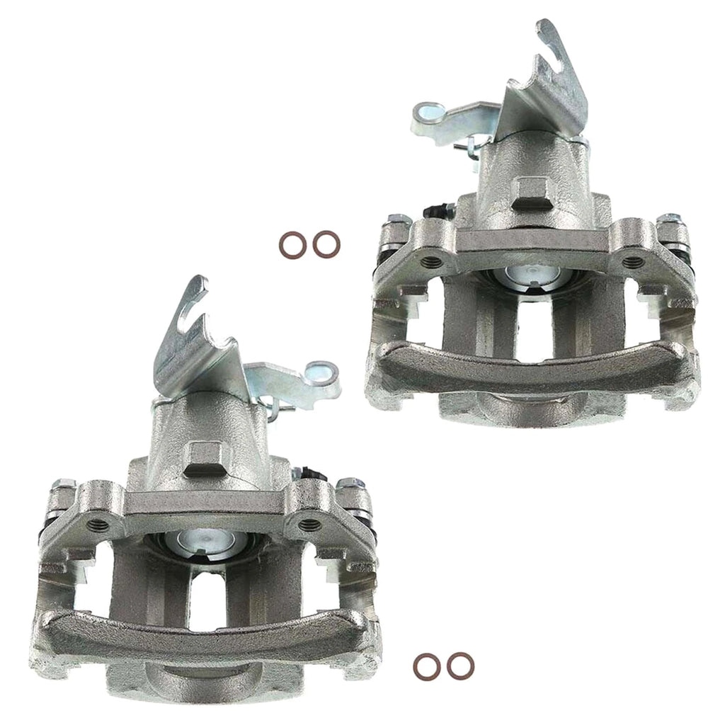 2X Rear Brake Calipers with Bracket for Ford Mustang (2005–2014)