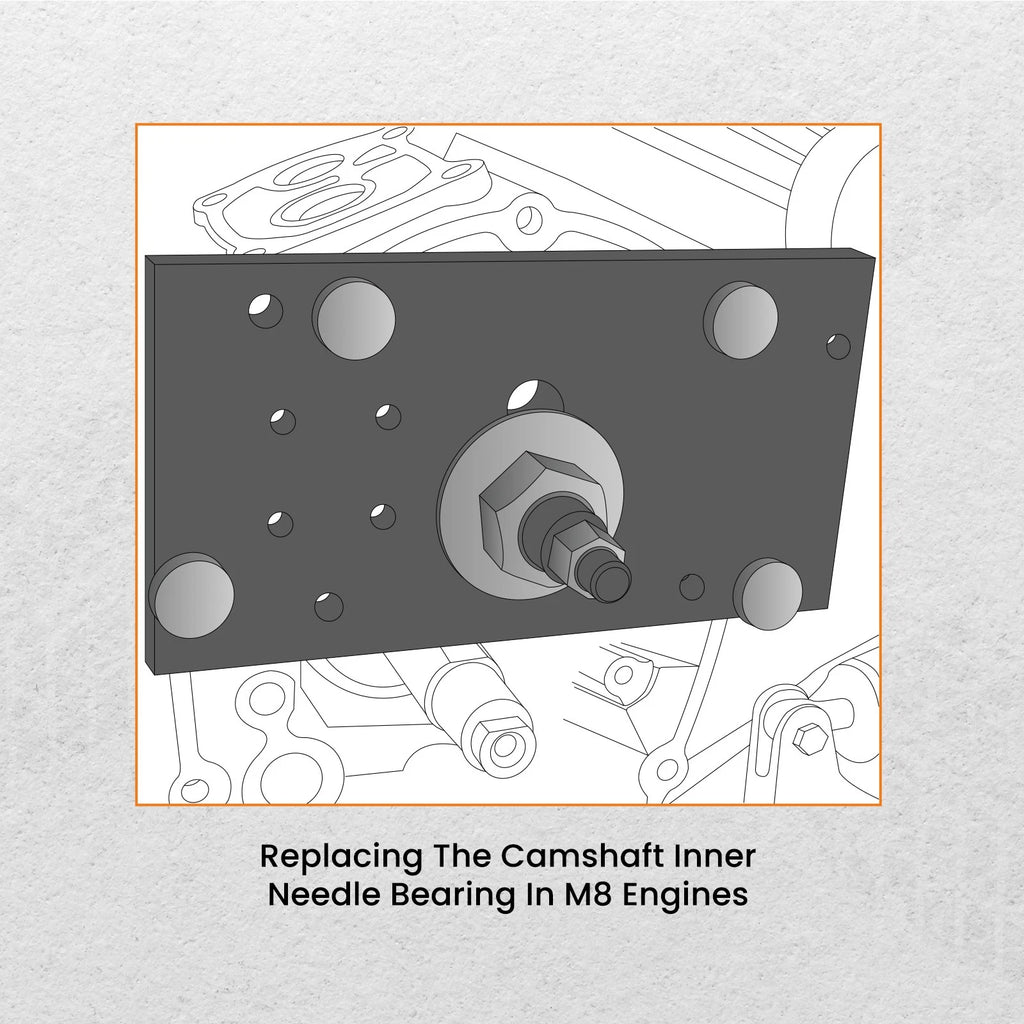Cam Bearing Remover & Installer Tools Set for Harley Davidson M8 (2017–2023)