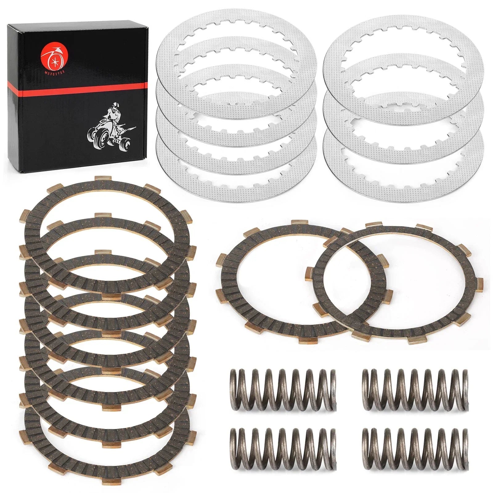 Clutch Friction Steel Plates for Honda VT750C2S (2013–2014)