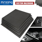 3K Real Carbon Fiber Sheet Laminate Panel 320x320mm 1-5mm Thickness