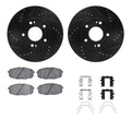 2X Brake Disc and Pad Kit for Kia Seltos