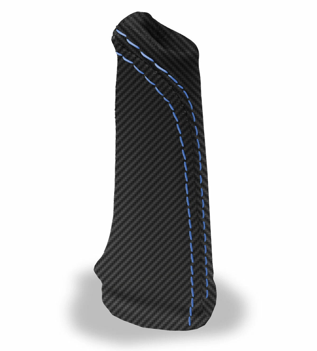 Carbon Fiber E Brake Boot Cover for BMW E60 (2004–2010) Blue Stitch