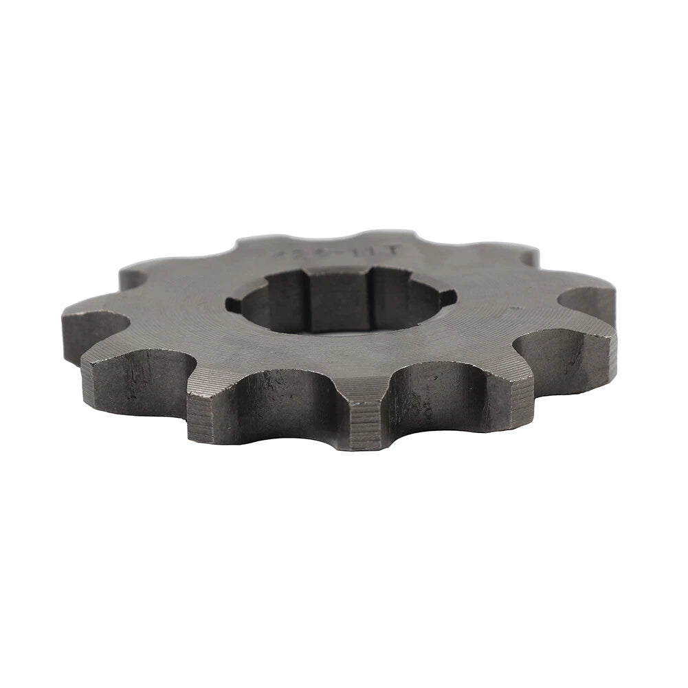 11T Front Sprocket for ATV Pit Bike 110cc 125cc 140cc (Black, 20mm)