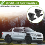 Windshield Washer Nozzle Set with Hose Connector for Pontiac (No. 15247800)