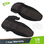 Set of 2 Car Seat Covers for Ford Ranger (1998–2003) Black/Charcoal