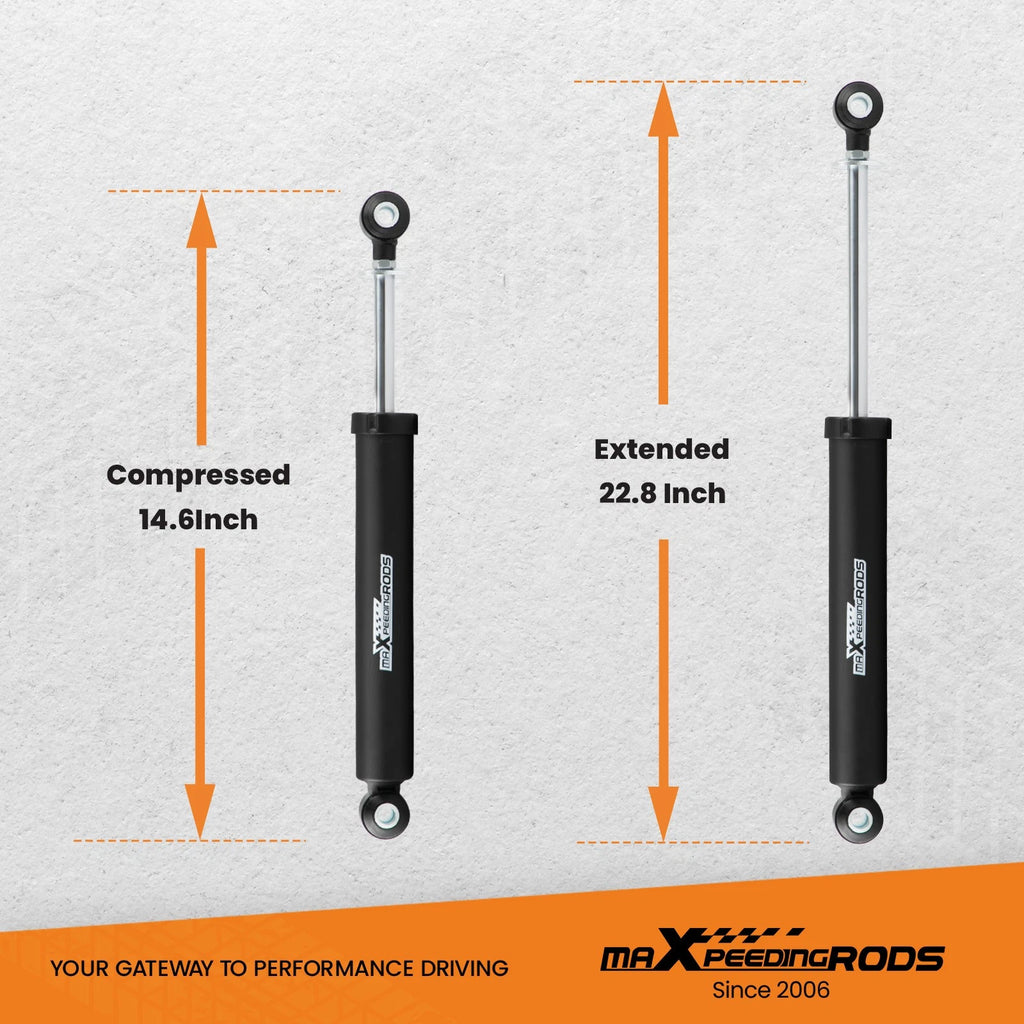 Rear Shock Absorbers for Chevy Silverado Sierra 1500 (1999–2006) 0-2" Lift Kit