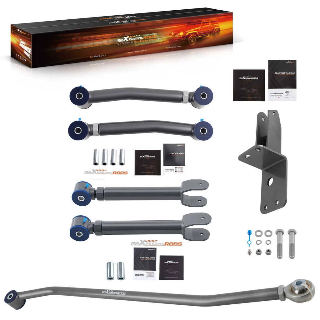 Adjustable Control Arms Kit for Jeep Cherokee XJ (1984–2001) 4"-6.5" Lift