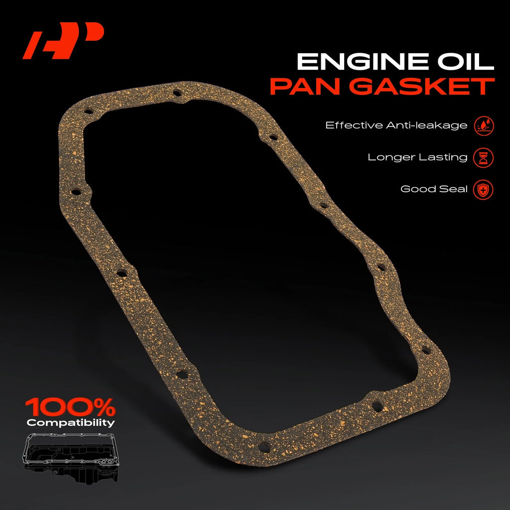Cork Engine Oil Pan Gasket Set for Mitsubishi Diamante (1997–2004)