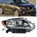 Halogen Headlight for Nissan Rogue (2014–2016) Right Side