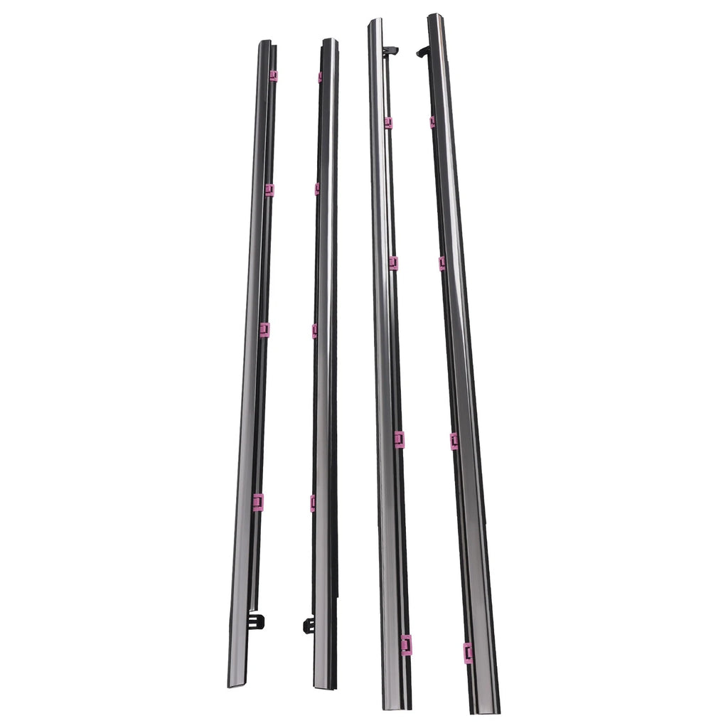 Set of 4 Window Belt Line Assemblies for Honda Accord (2013-2017)