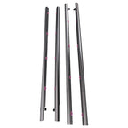 Set of 4 Window Belt Line Assemblies for Honda Accord (2013-2017)