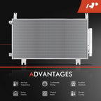 A/C Condenser with Bracket & Receiver Drier for Honda CR-V (2017-2019)