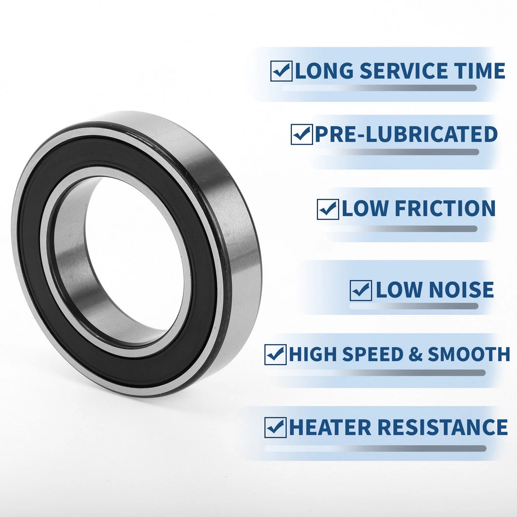 Deep Groove Ball Bearing 6009DDU for Scooter Skateboard Wheel (45x75x16mm)