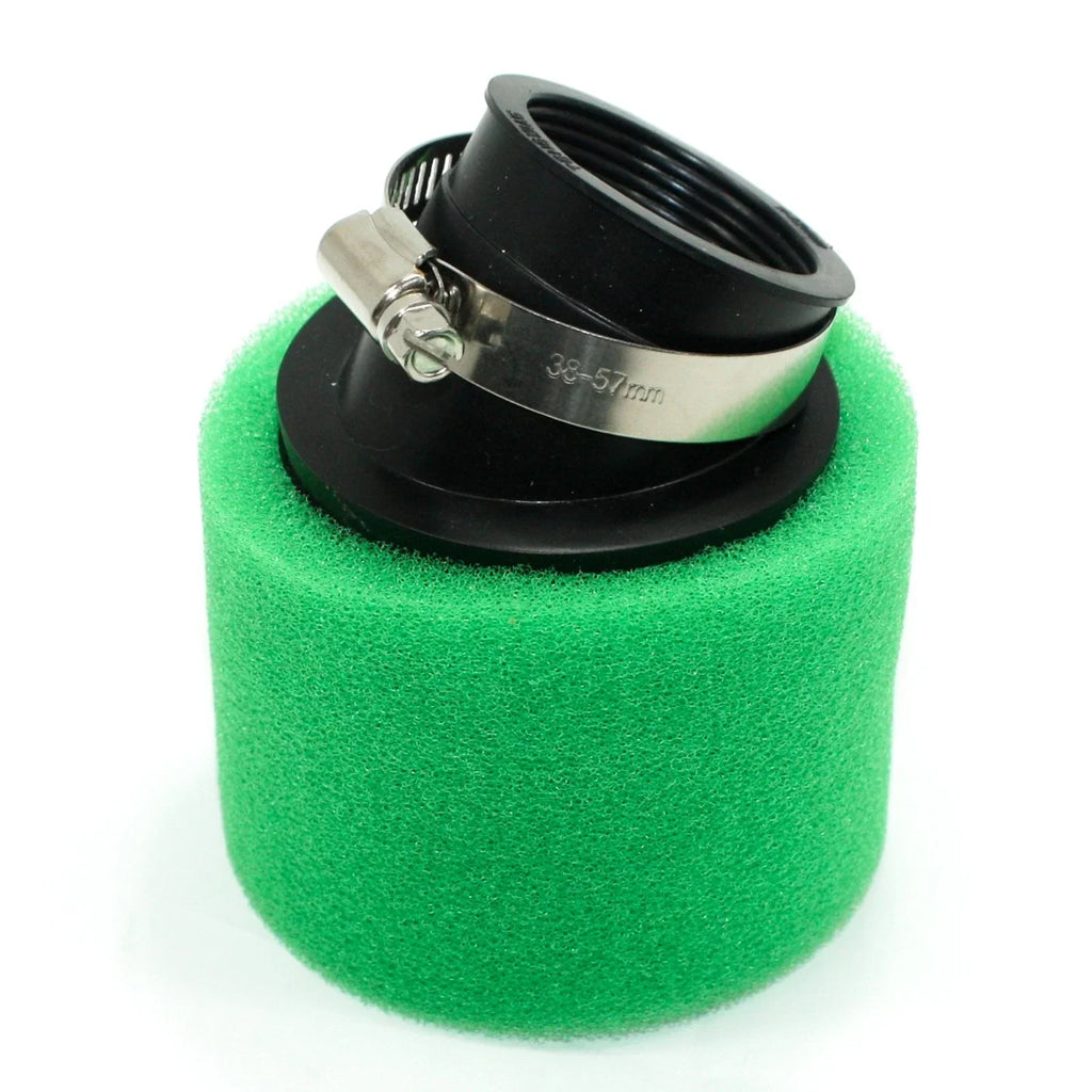 45mm Bent Angled Foam Air Filter Pod for PIT PRO Trai Quad Dirt Bike ATV