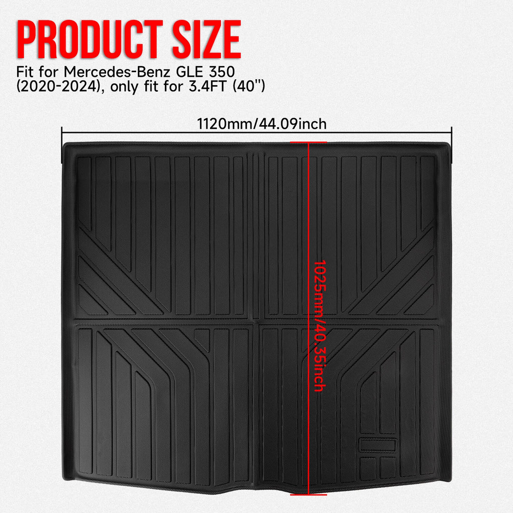Cargo Liner Trunk Mat for Mercedes-Benz GLE Class (2020–2025)
