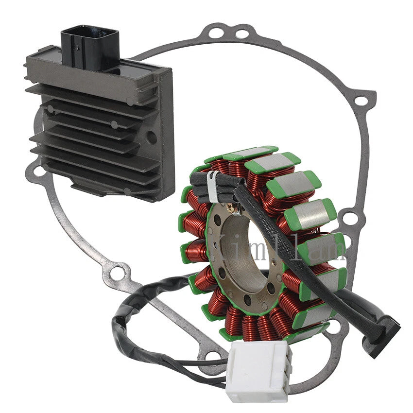 Stator Coil, Regulator, Gasket for Kawasaki Z900RS ZR900 ABS (2018–2023) 21003-0179