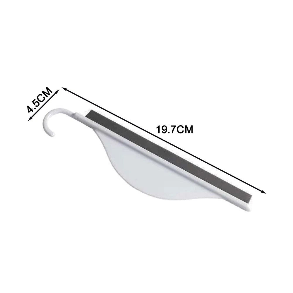 Silicone Cleaning Squeegee for Glass Surfaces (19x7x4 cm)