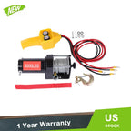 Electric Winch 3000lb 12VDC for 32ft Cable (12VDC)