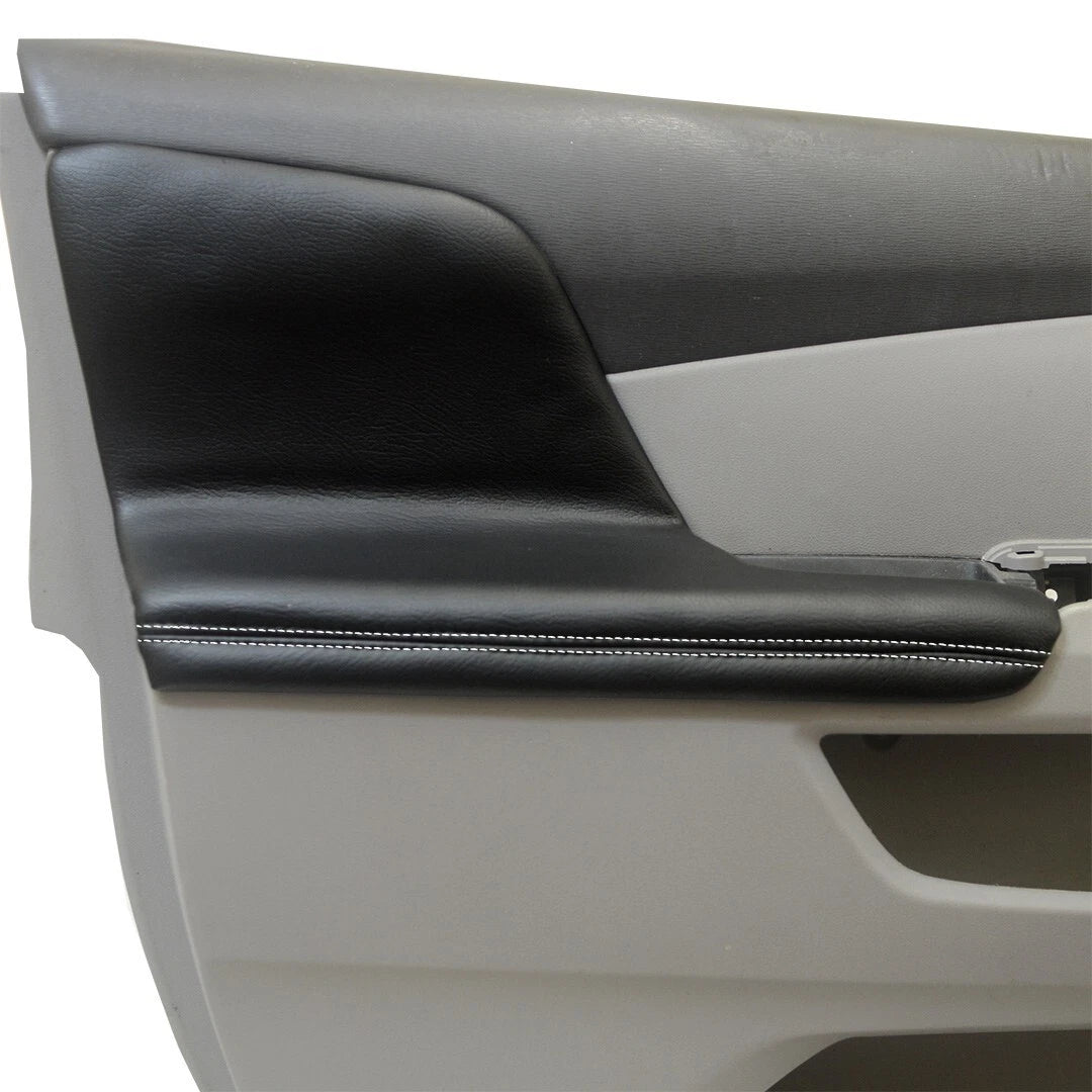 2X Door Armrest Leather Replacement for Honda Odyssey (2011–2017) White Stitch