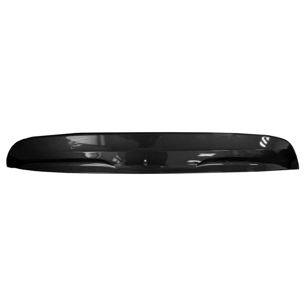 Replacement Gray Painted Polypropylene Rear Bumper Lower Valance w/o Chrome Trim