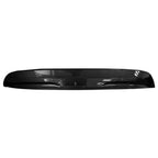 Replacement Gray Painted Polypropylene Rear Bumper Lower Valance w/o Chrome Trim