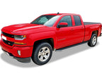 Polished Bar Wheel-to-Wheel Steps for Silverado Sierra Double Cab (2007-2018)