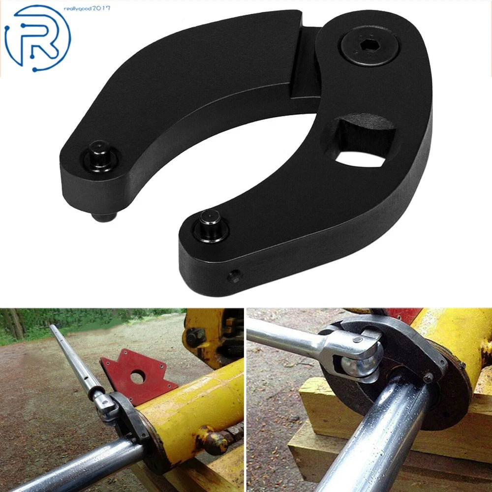 Adjustable Gland Nut Wrench Tool for Hydraulic Cylinder (Universal Fit)