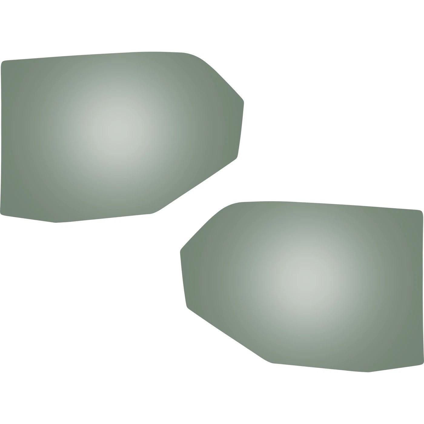 Set of 2 Rear Door Glasses for Dodge 300