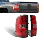 Pair Tail Lights for Chevy Silverado 1500 2500 HD (2007-2013)