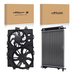Radiator and Cooling Fan for Chevy Equinox, Pontiac Torrent (2006–2008)